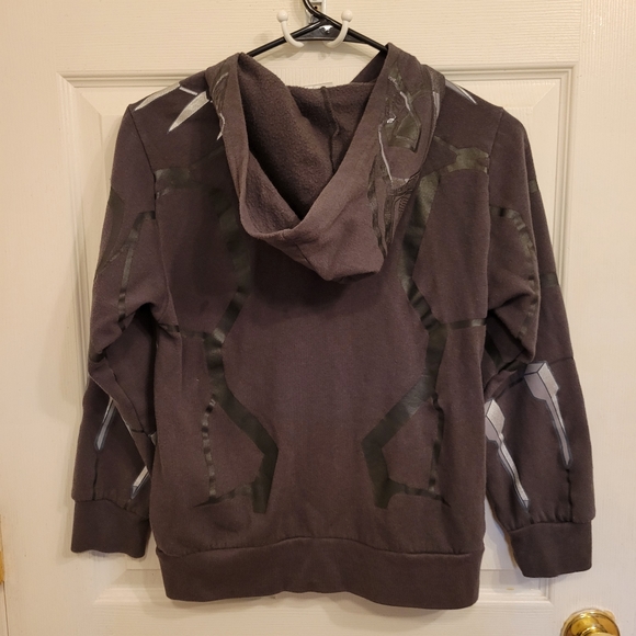 Boys BLACK PANTHER Size M Cosplay Zip-Up Hoodie!! - Picture 3 of 7